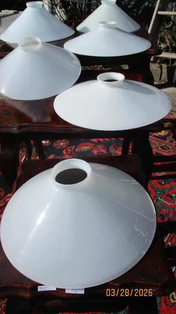 lampekapje -opaline - schoenmakerskapje, Ophalen of Verzenden