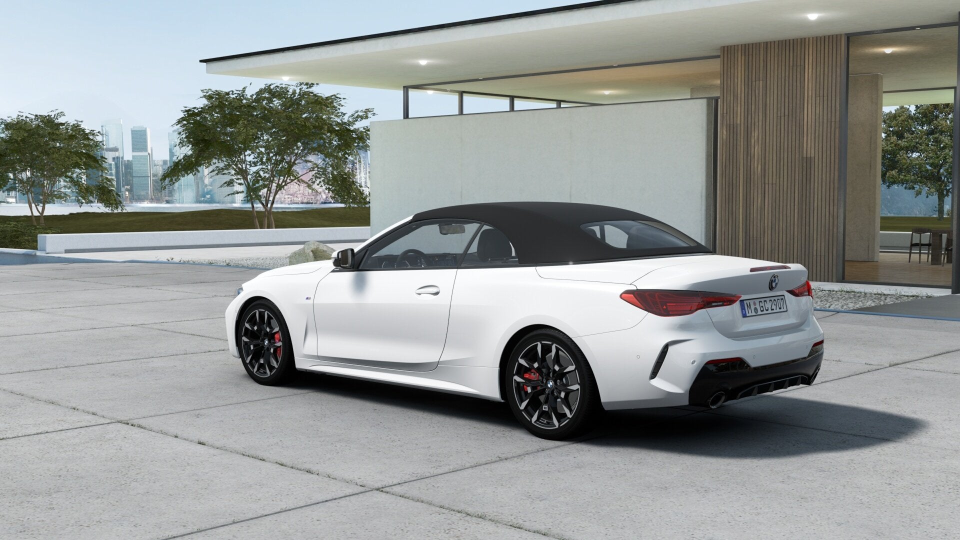 BMW 4 Serie Cabrio 420i M Sport Automaat / Achteruitrijcamer, Auto's, BMW, Automaat, 1998 cc, Zwart, Cabriolet