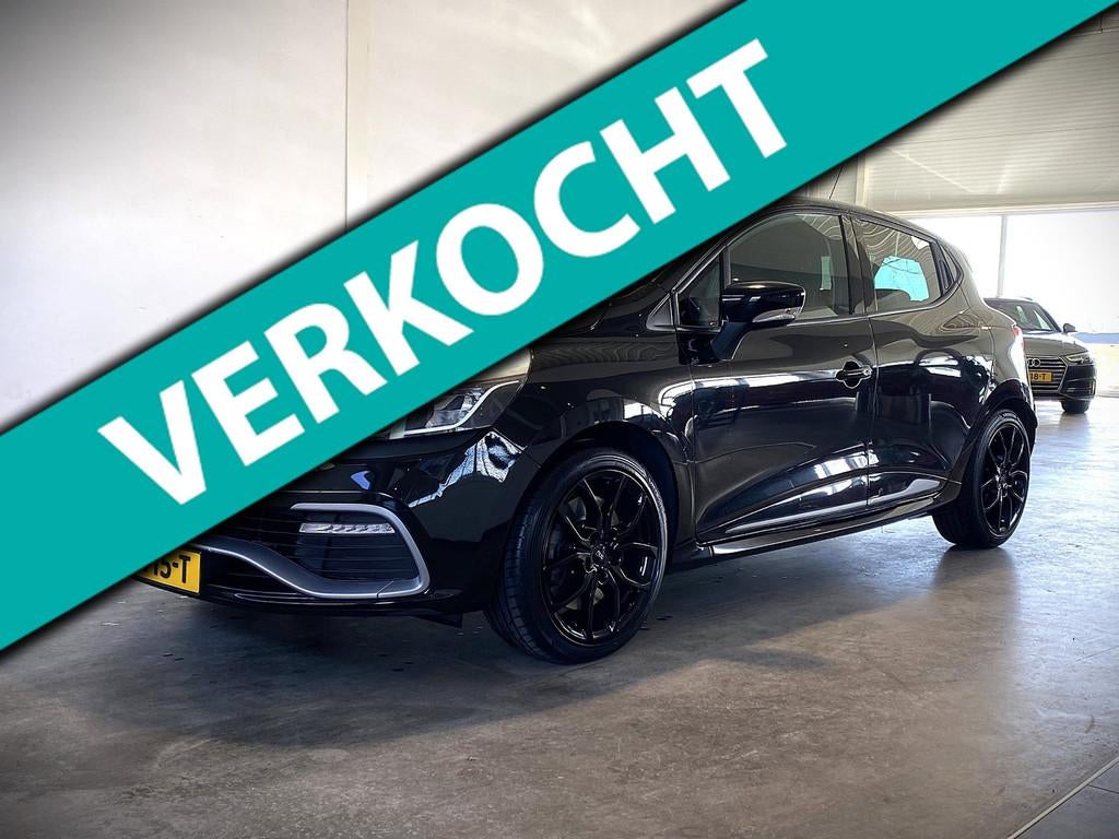 Renault Clio 1.6 R.S NL-auto Dealer o.h. 89dkm!, Euro 5, Gebruikt, 4 cilinders, Zwart