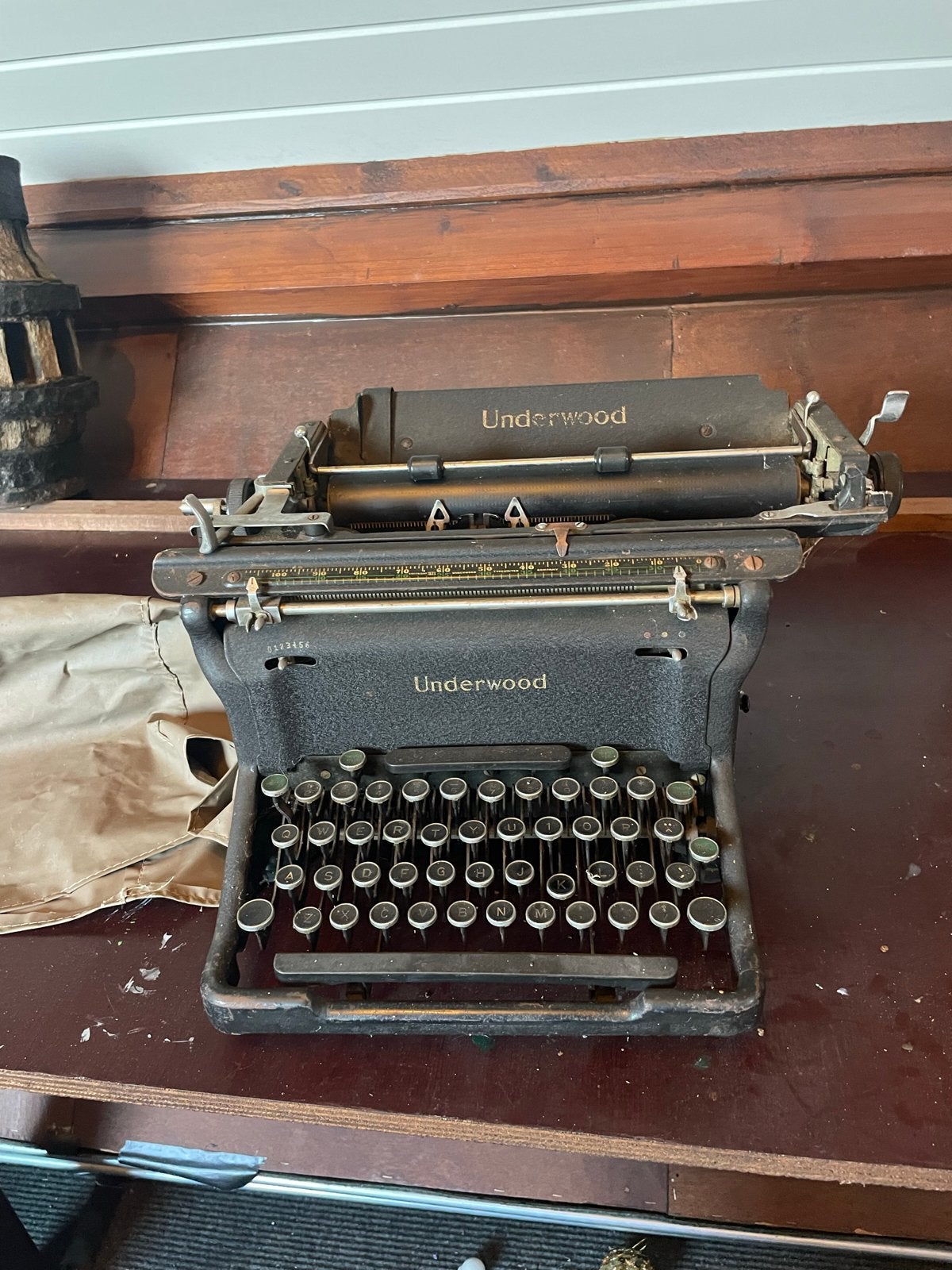 Underwood Standaard S uit 1943, Antiek en Kunst, Antiek | Kantoor en Zakelijk, Ophalen
