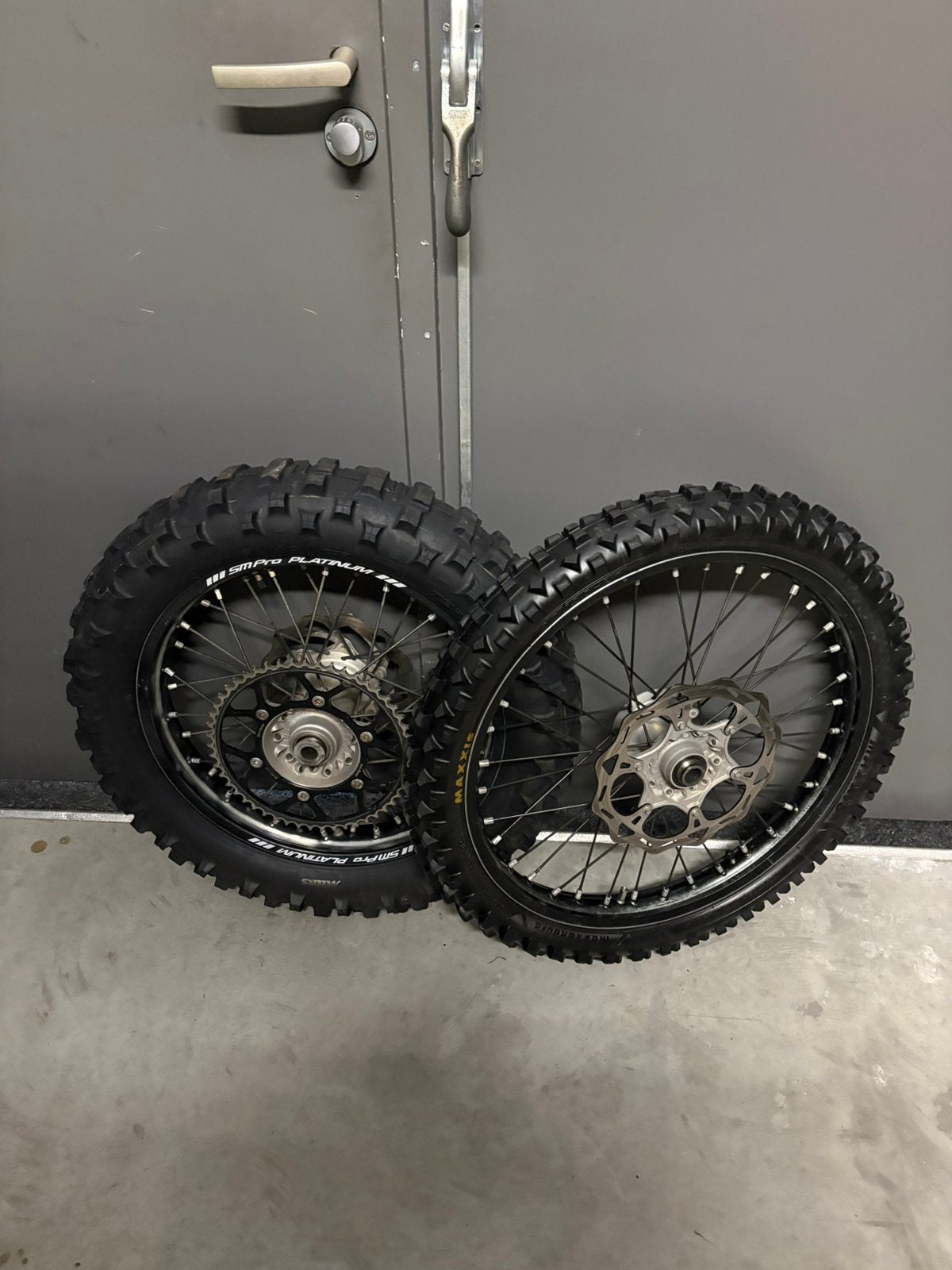 Set enduro wielen 18/21 ktm gasgas husqvarna, Ophalen of Verzenden