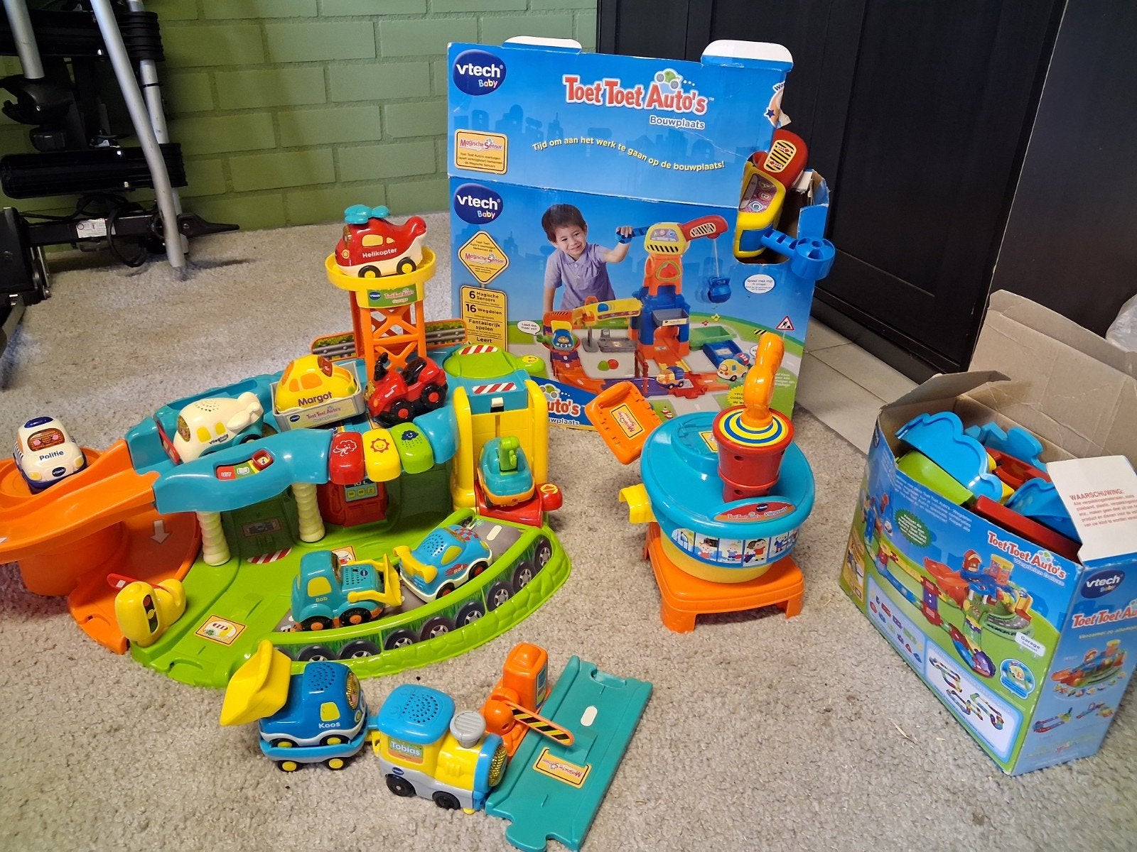 VTech Toet Toet Auto's Bouwplaats met extra's, Ophalen, Gebruikt, 6 maanden tot 2 jaar
