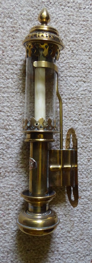 Koperen lamp, Antiek en Kunst, Ophalen of Verzenden