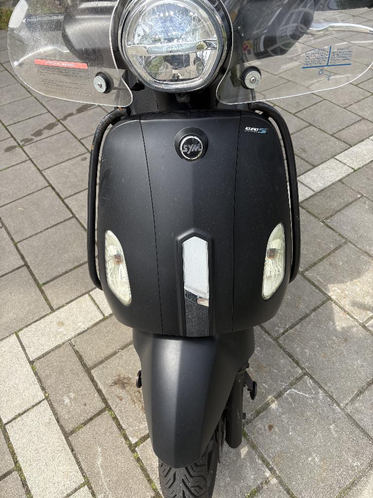 SYM Fiddle IV – 2021, Fietsen en Brommers, Scooters | SYM, Zo goed als nieuw, Fiddle, Maximaal 45 km/u, Benzine, Ophalen