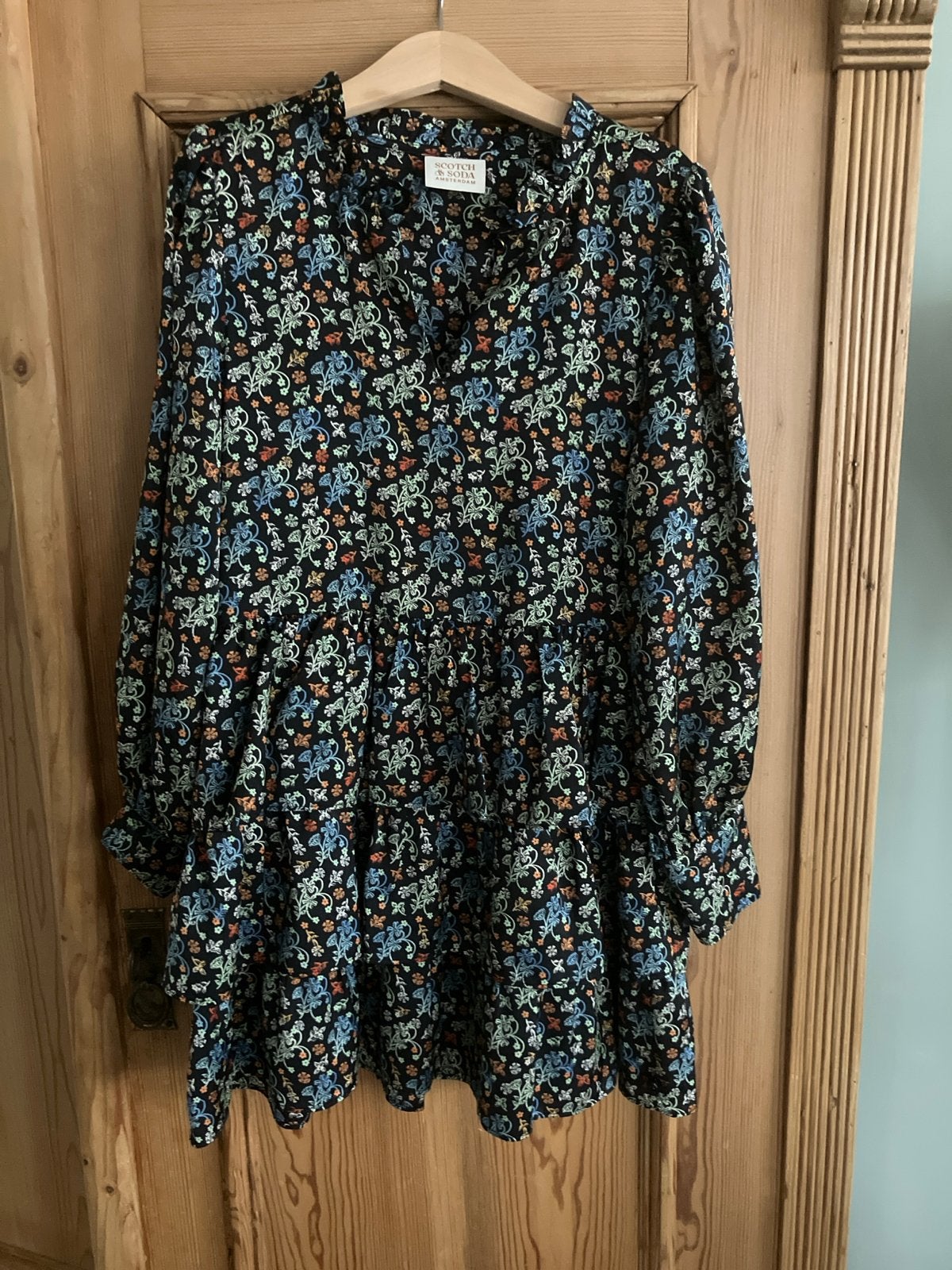 Scotch & Soda jurk met bloemenprint, Ophalen of Verzenden, Zo goed als nieuw, Meisje, Jurk of Rok