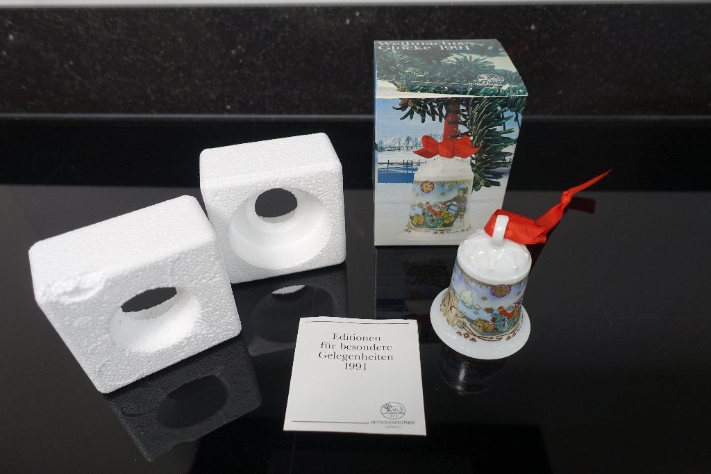 Hutschenreuther kerstklokje 1991, Ophalen of Verzenden
