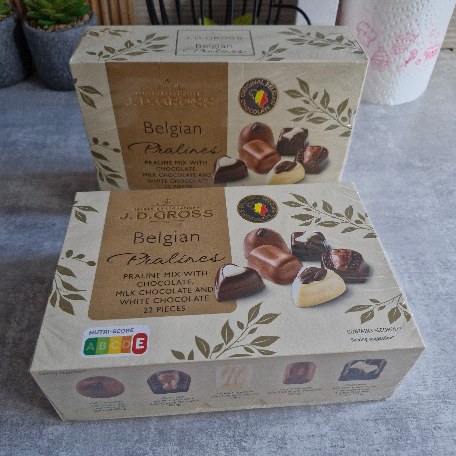 chocolade, Ophalen