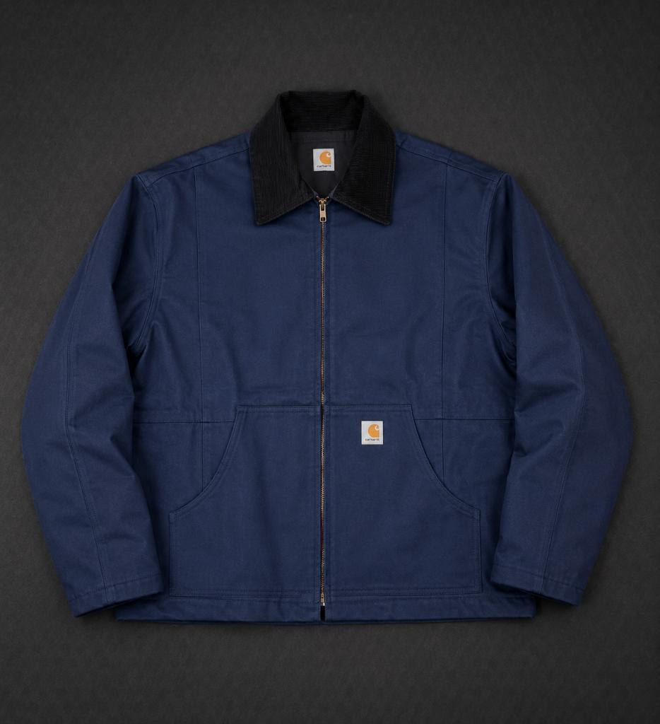Carhartt Jacket Navy met Zwarte Kraag | M, Carhartt, Ophalen of Verzenden, Zo goed als nieuw, Maat 48/50 (M)