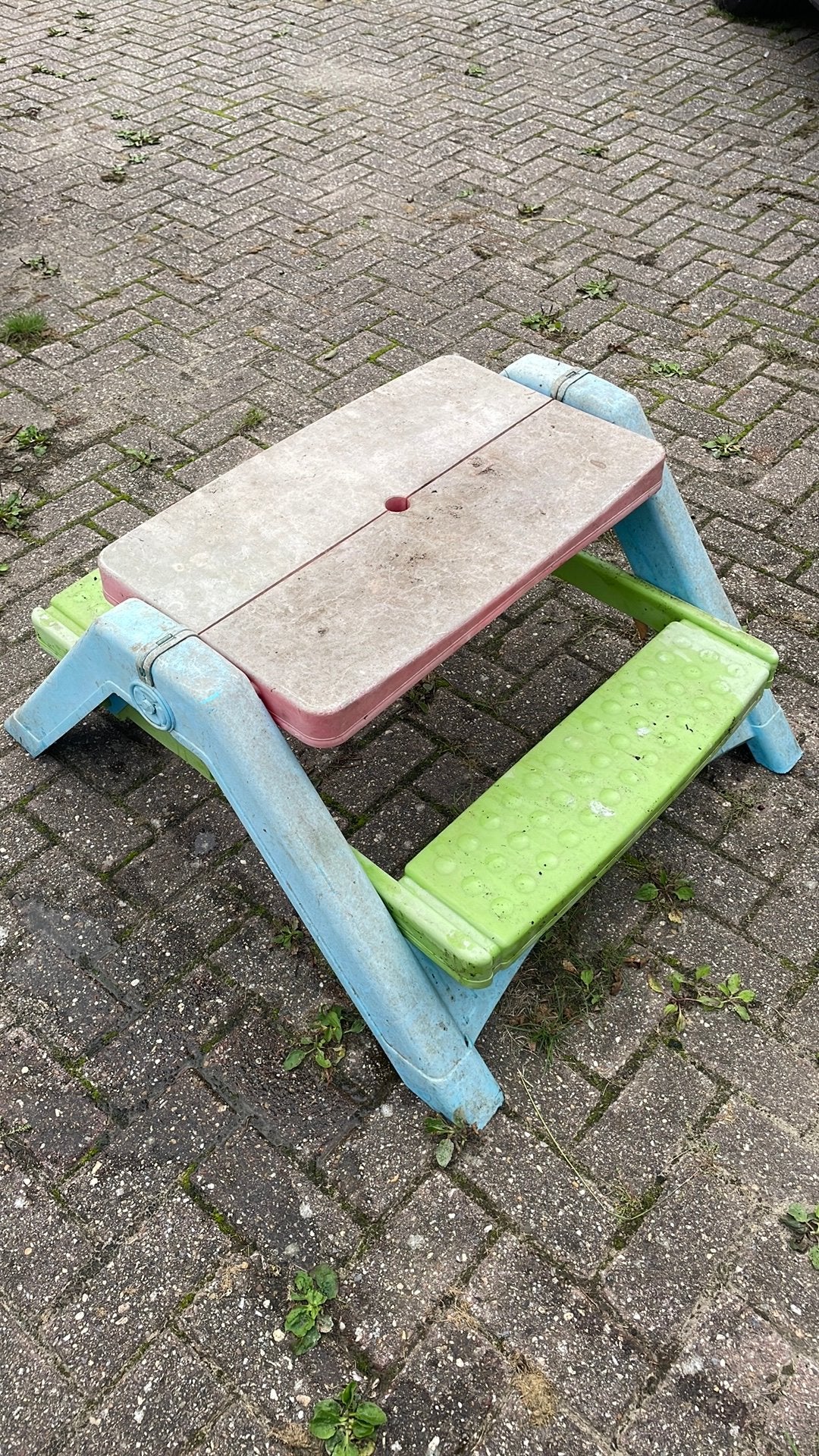 Kinder picknick tafel, Ophalen, Overige materialen, Gebruikt, Inklapbaar
