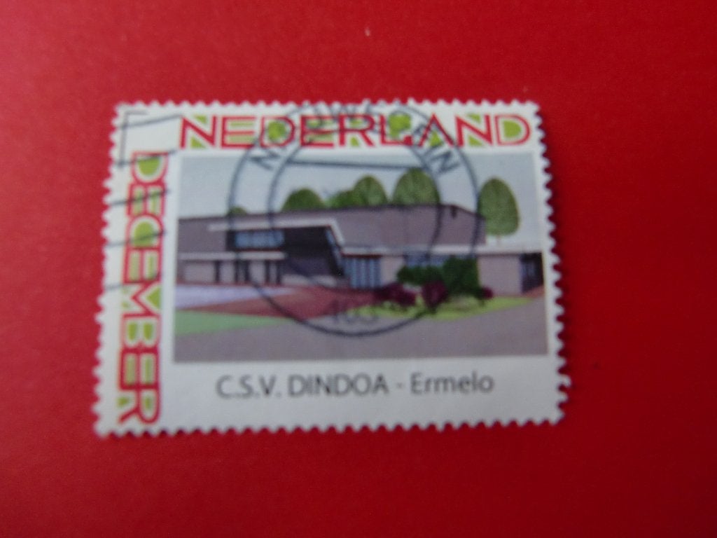 Persoonlijke dec.zegel - C.S.V. Dindoa - gest., Verzenden, Na 1940, Gestempeld