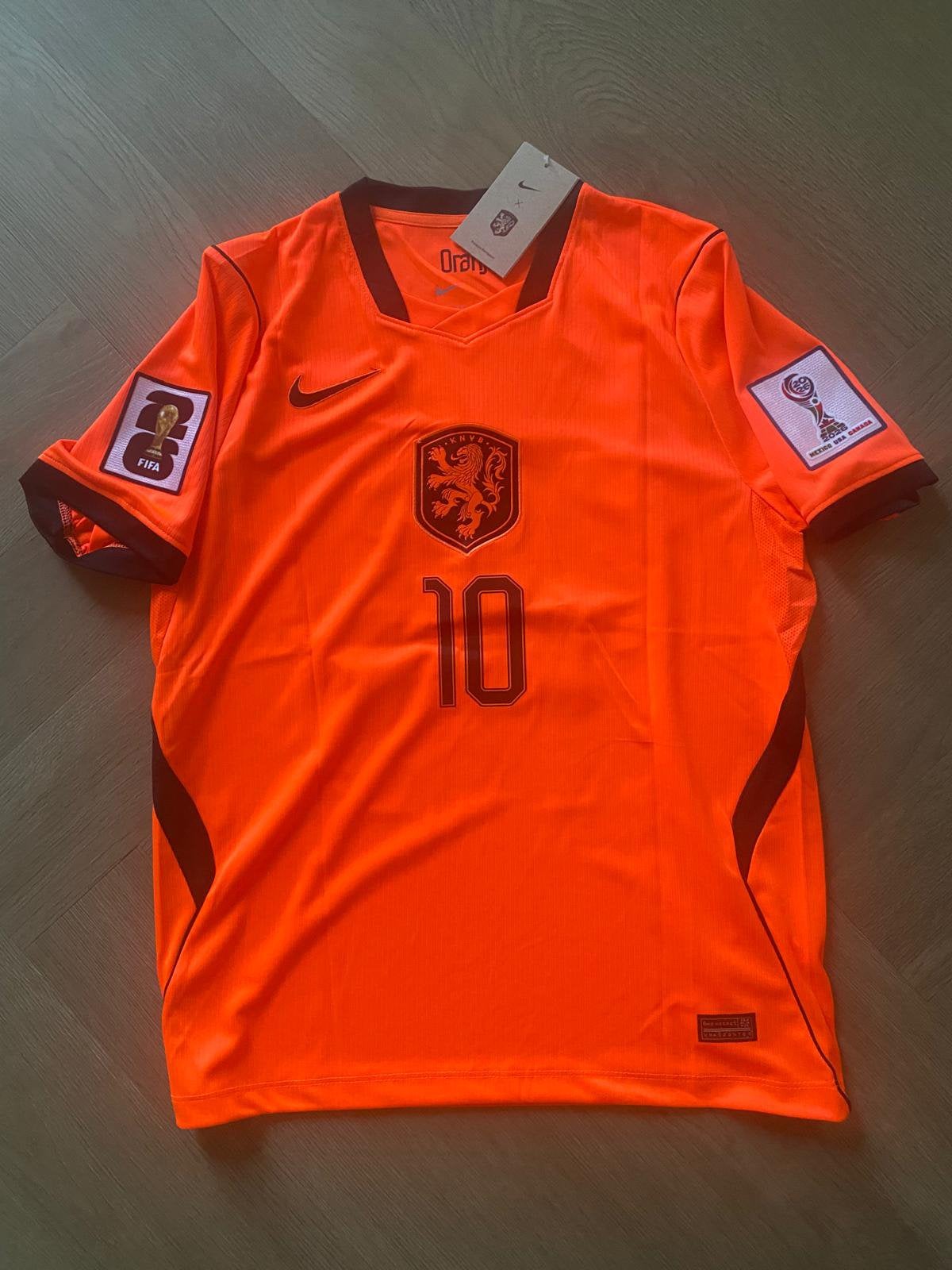 Depay 10 wk2026, nederlands elftal, Sport en Fitness, Ophalen of Verzenden, Zo goed als nieuw, Shirt