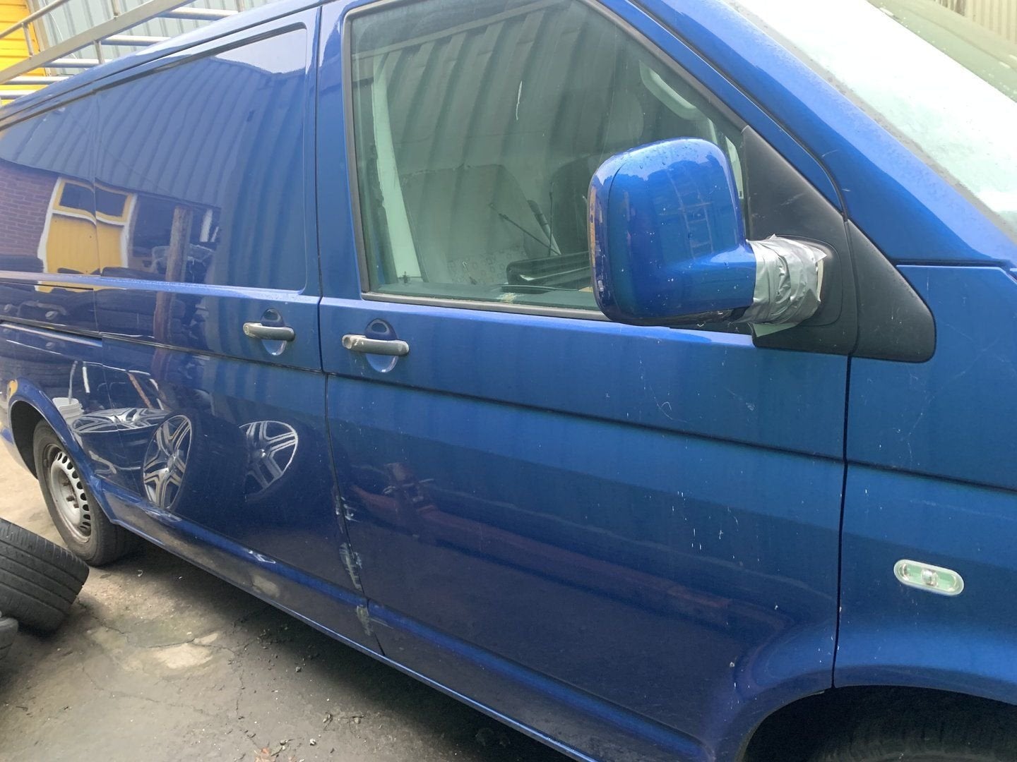 Volkswagen T5 portier deur LA5W, Ophalen, Gebruikt, -, -