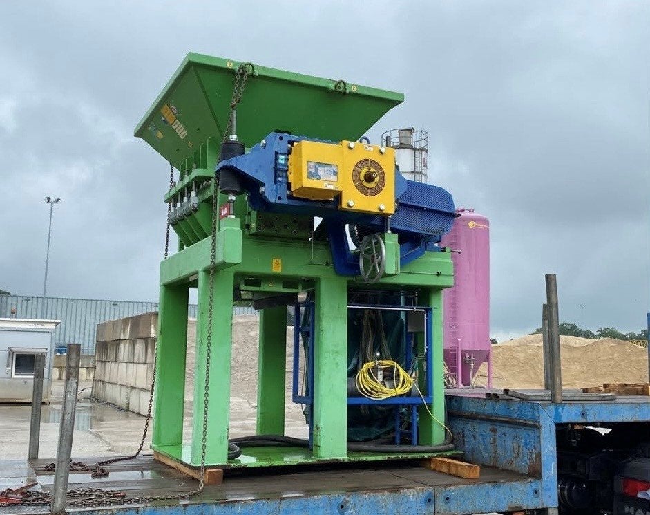 Shredder 120kw Voorbreker, Ophalen