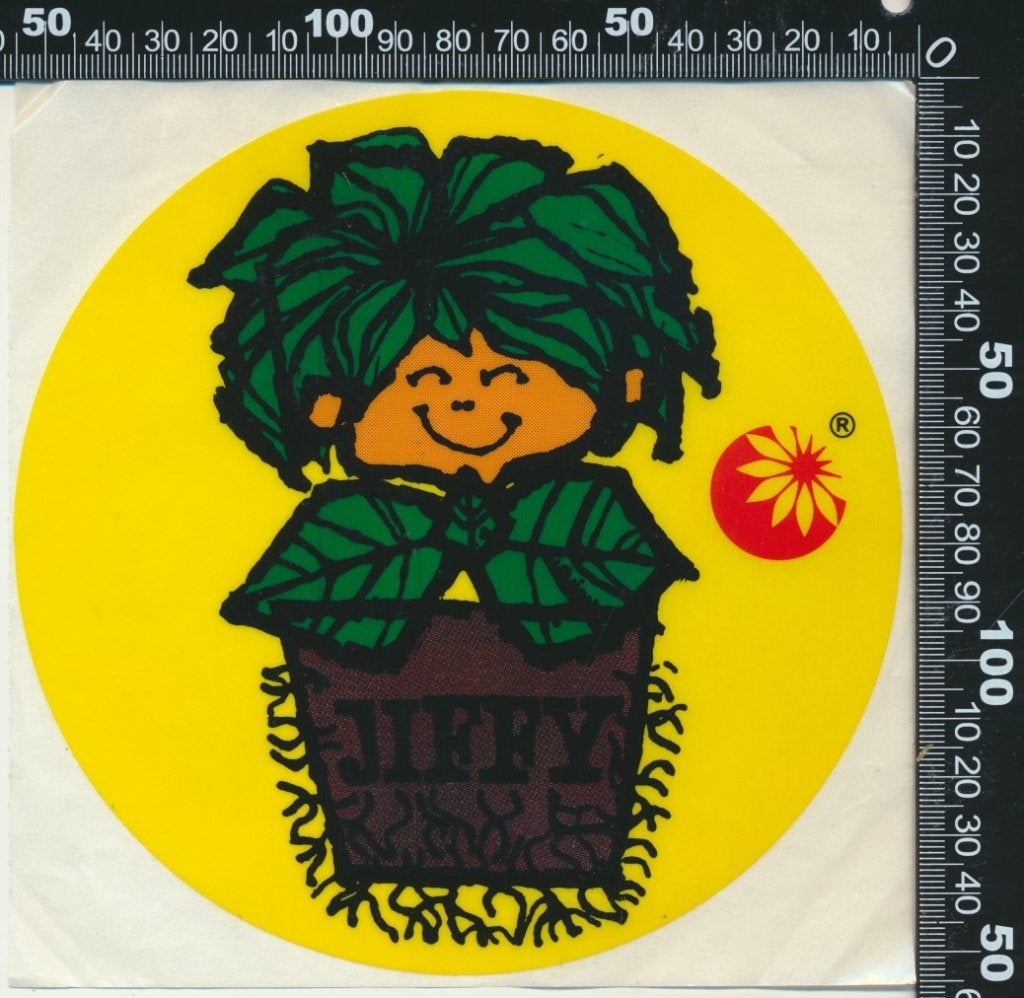 Sticker: Jiffy (3), Verzenden, Zo goed als nieuw, Bedrijf of Vereniging