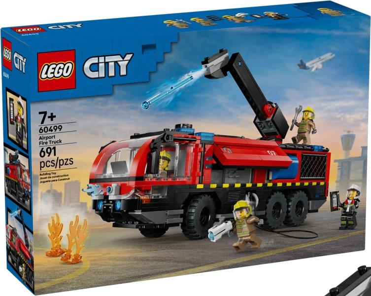 Lego City set 60499 Luchthaven brandweertruck, City, Lego, Nieuw, Ophalen of Verzenden