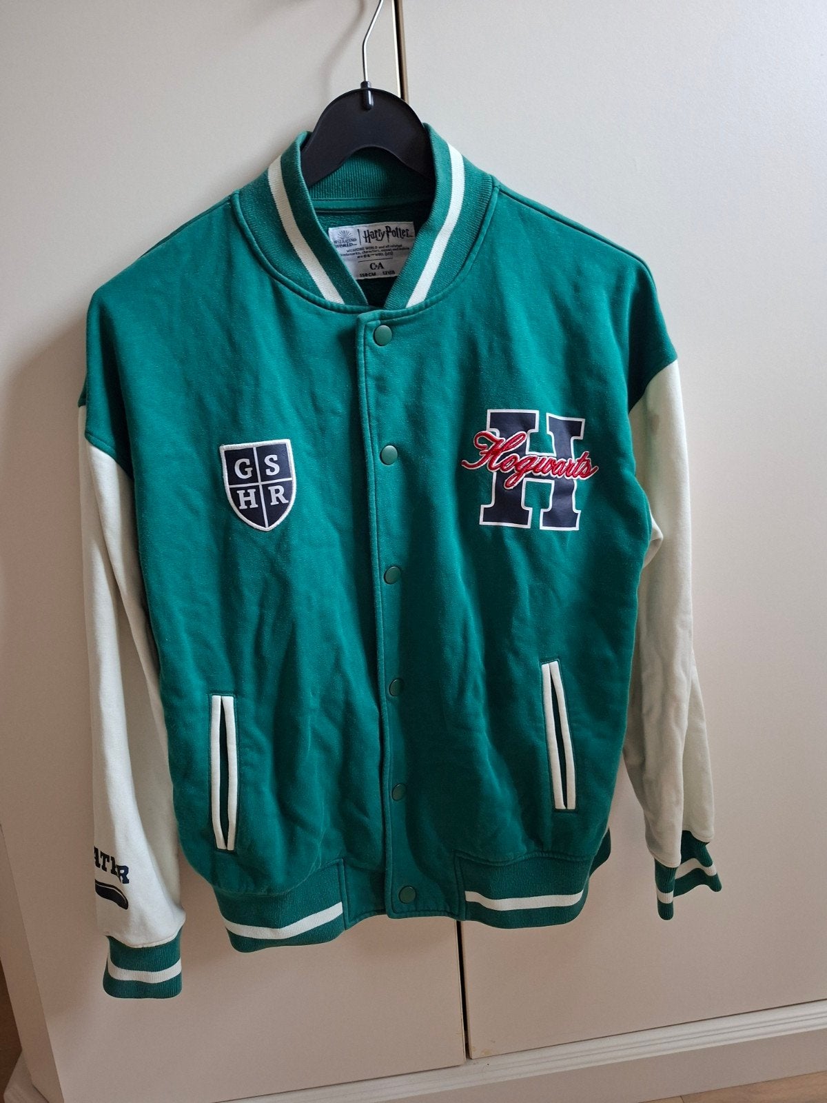 Harry Potter Hogwarts Varsity Jas C&A - Maat 158 (13Y/A), Gebruikt, C&A, Jongen of Meisje, Ophalen of Verzenden