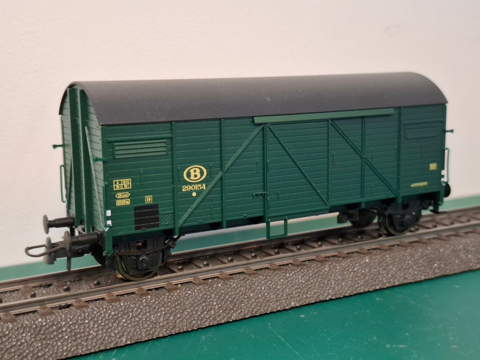 Roco 66217 NMBS goederenwagon H0 1:87, Hobby en Vrije tijd, Gelijkstroom of Wisselstroom, Ophalen of Verzenden, Roco, Nieuw