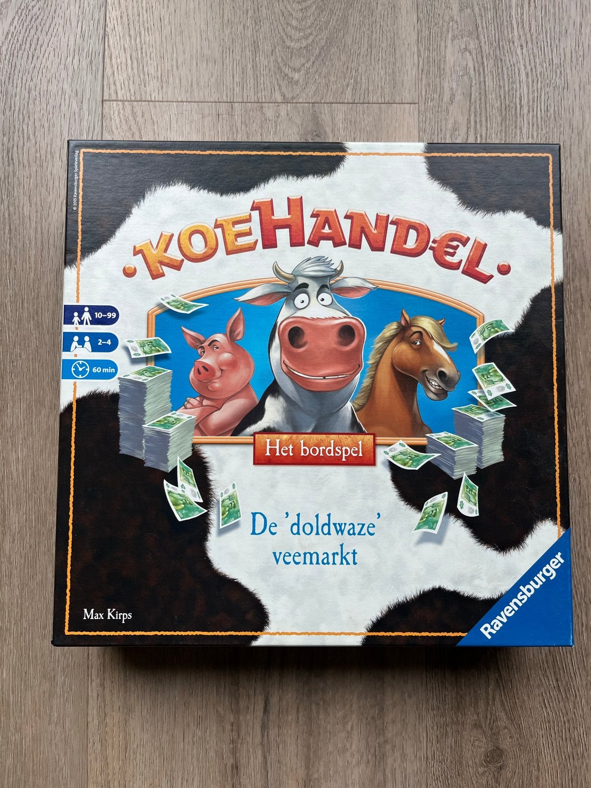 Koehandel: Het doldwaze veemarkt bordspel, Drie of vier spelers, Ophalen of Verzenden, Nieuw