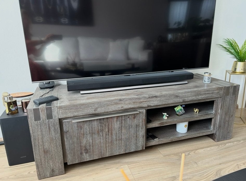 Tv meubel, Ophalen, 100 tot 150 cm, Zo goed als nieuw, Minder dan 100 cm