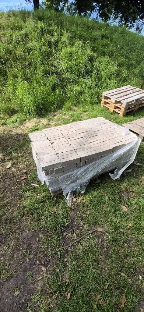 Nieuwe gebakken klinkers 6m2, Tuin en Terras, Ophalen, Overige materialen, Klinkers, Nieuw