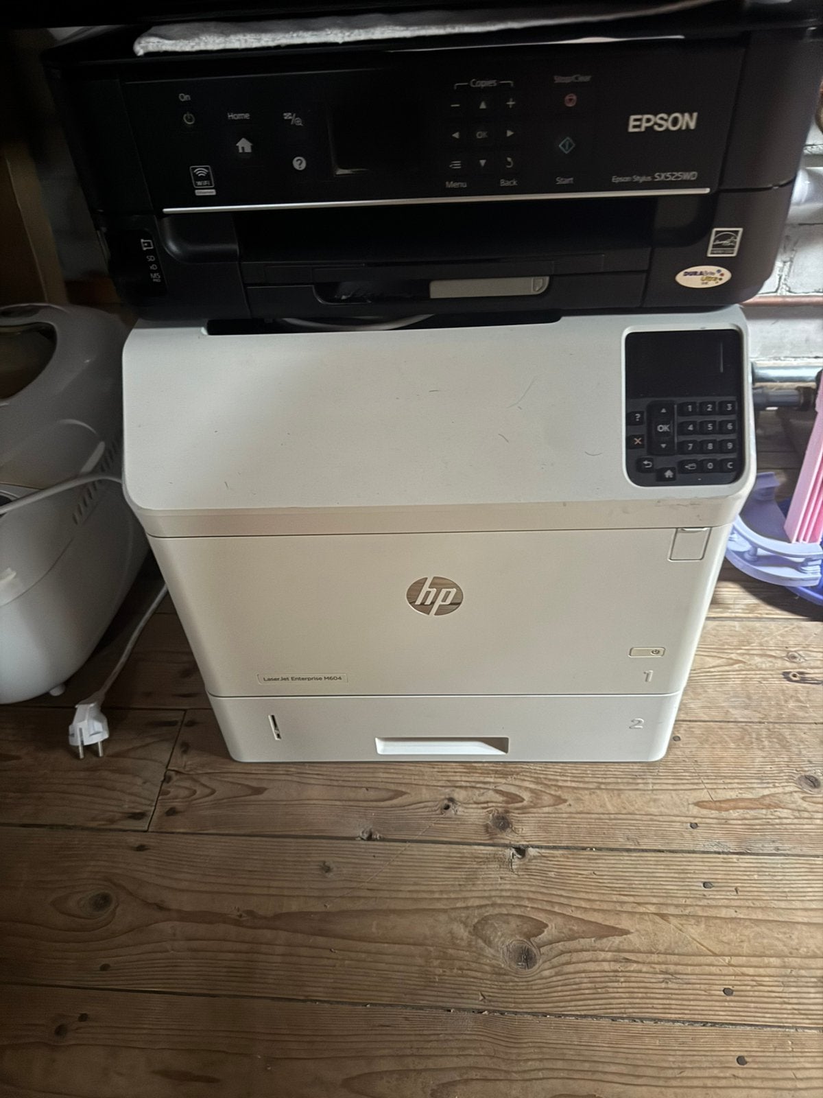 2x printer Hp met epson, Ophalen of Verzenden, Zo goed als nieuw