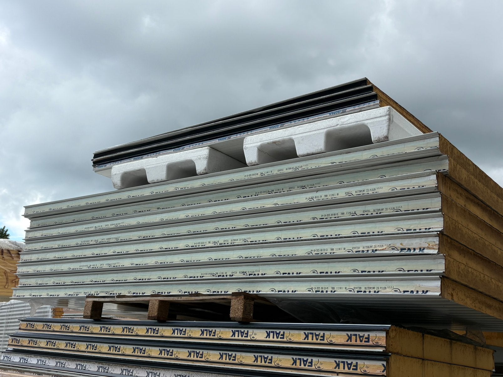 Sandwich panelen, Ophalen, Metaal, 15 m² of meer, Dakplaat of Dakpanplaat
