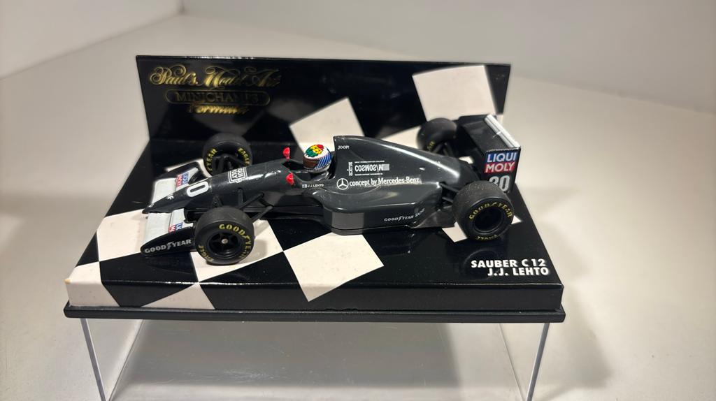 F1 sauber c12 j.j lehto minichamps 1.43, Auto, Ophalen of Verzenden, MiniChamps, A