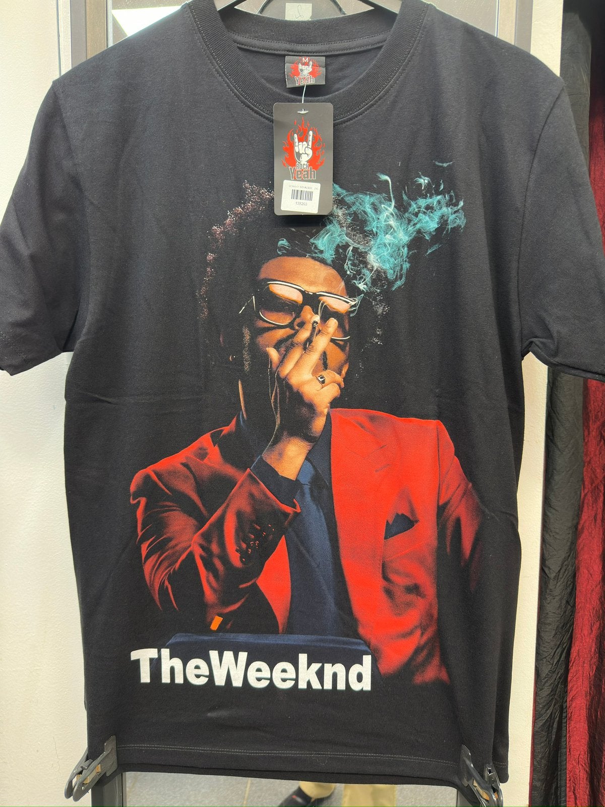 The weeknd t-shirt maat M, Ophalen of Verzenden, Nieuw, Maat 48/50 (M), Zwart