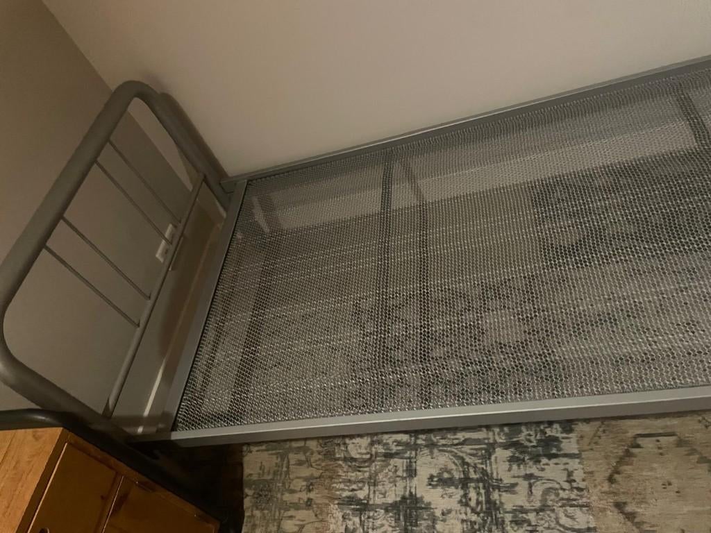 Eenpersoonsbed, Ophalen, Gebruikt, 90 cm, Eenpersoons