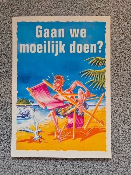 Boomerang Freecard: Gaan we moeilijk doen? Bausch & Lomb, Ophalen of Verzenden