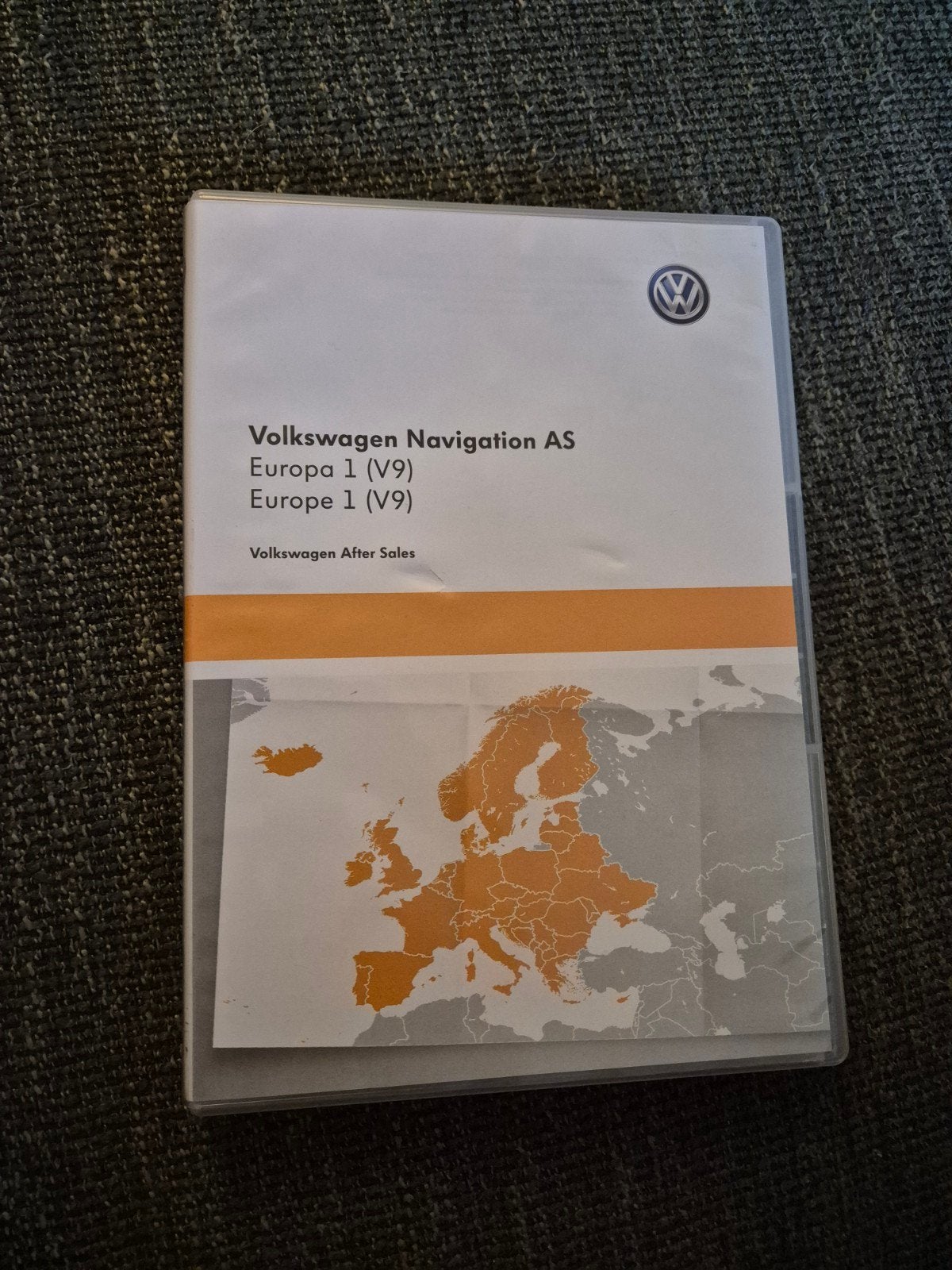Originele Volkswagen Navigatie SD kaart Europa 1 (V9), Ophalen of Verzenden, Gebruikt