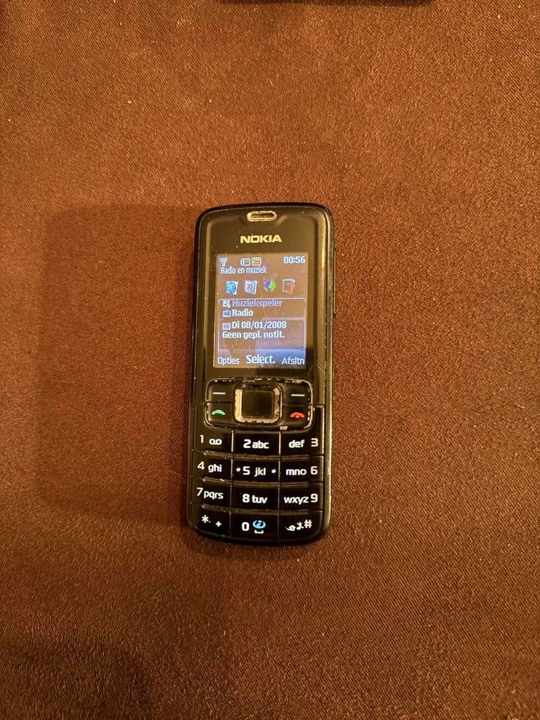 Nokia 6300, Ophalen of Verzenden, Gebruikt, Zwart
