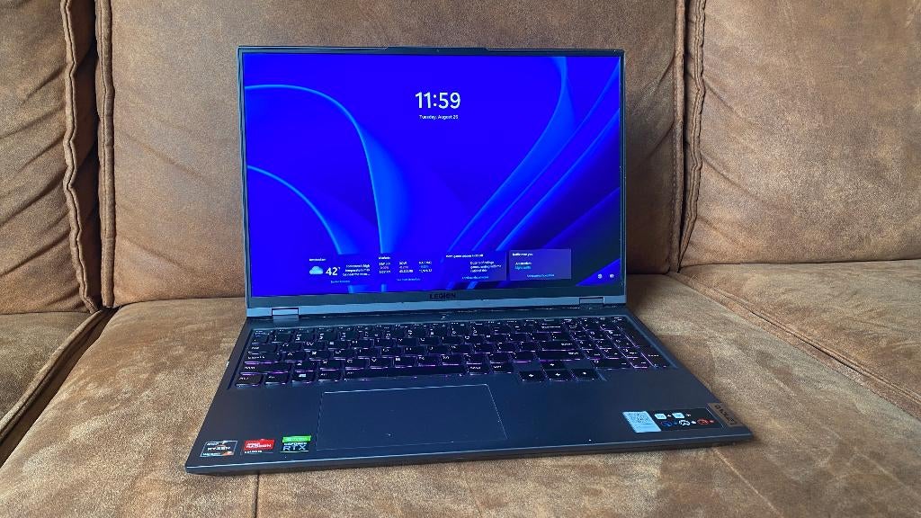 Lenovo Legion 5 Pro | 1TB | 32GB ram, Computers en Software, Windows Laptops, Zo goed als nieuw, 16 inch, SSD, 4 Ghz of meer, 32 GB