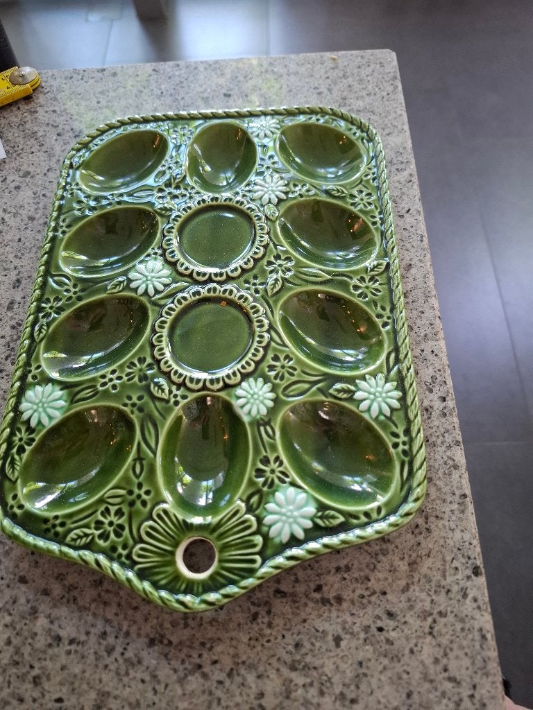 EIERSCHAAL, Huis en Inrichting, Keuken | Servies, Ophalen of Verzenden, Zo goed als nieuw, Overige stijlen, Overige typen