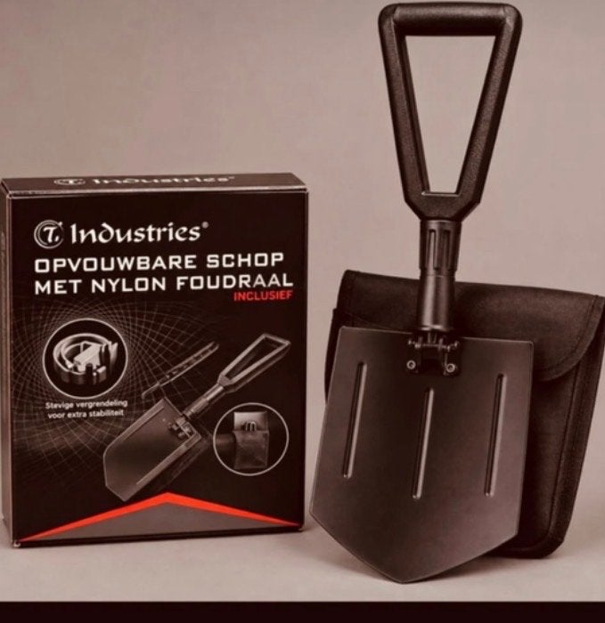 5x Nieuwe Opvouwbare Schop met Nylon Foudraal, Tuin en Terras, Ophalen of Verzenden, Nieuw