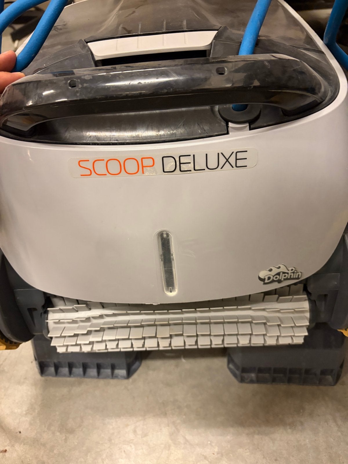Dolphin Scoop Deluxe Zwembadrobot, Ophalen, Gebruikt, Zwembadpomp