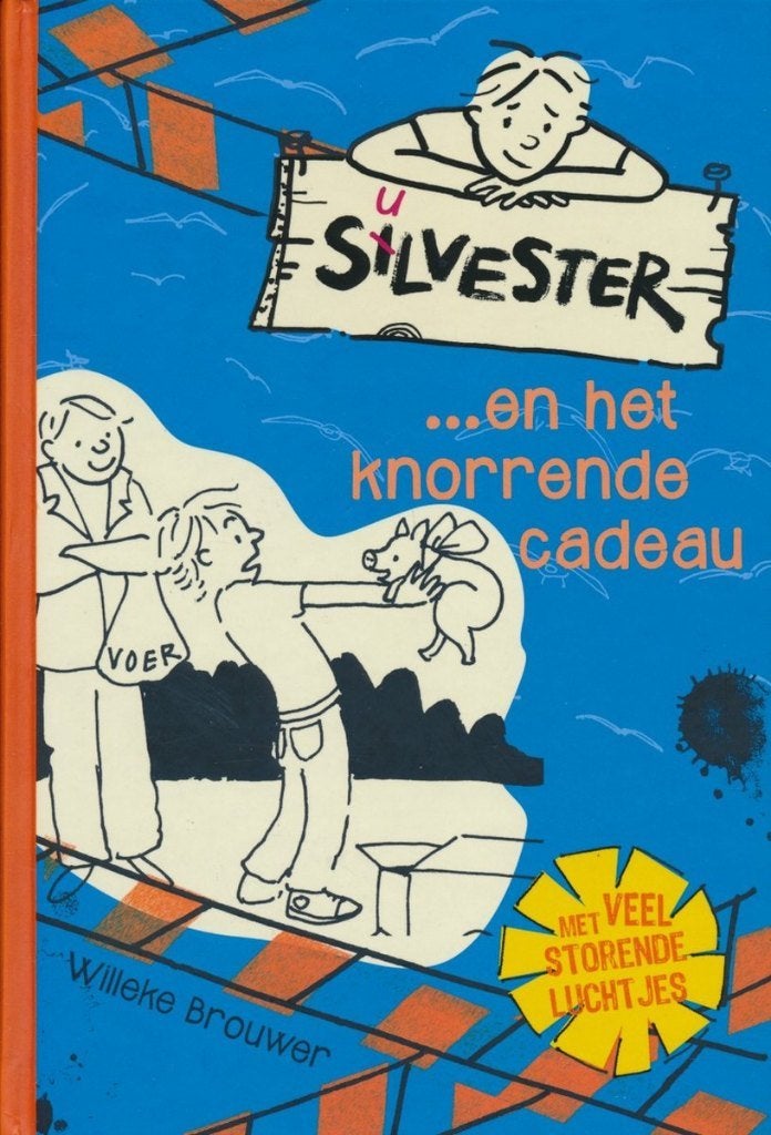 Silvester en het knorrende cadeau (3)/ Willeke Brouwer., Ophalen of Verzenden, Zo goed als nieuw, Fictie