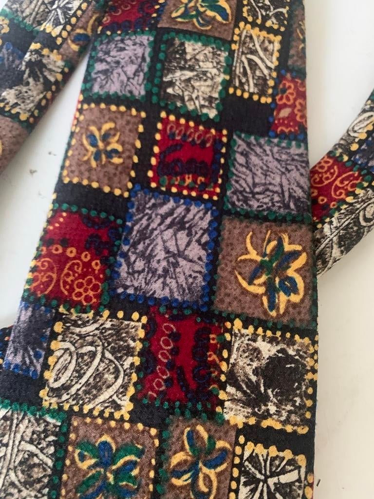 Emilio Luccini Stropdas - Vlotte Accessoire, Ophalen of Verzenden, Zo goed als nieuw, Overige kleuren, Met patroon