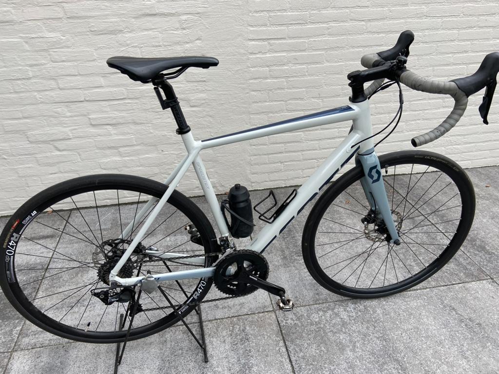 Scott Speedster 10 disc, Fietsen en Brommers, Fietsen | Racefietsen, 28 inch, Heren, Aluminium, Zo goed als nieuw