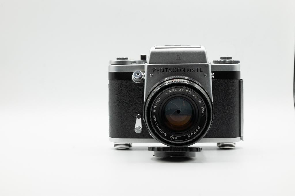Pentacon Six TL met Carl Zeiss Jena DDR Biometar 80mm 2.8, Ophalen of Verzenden, Zo goed als nieuw, Spiegelreflex, Overige Merken