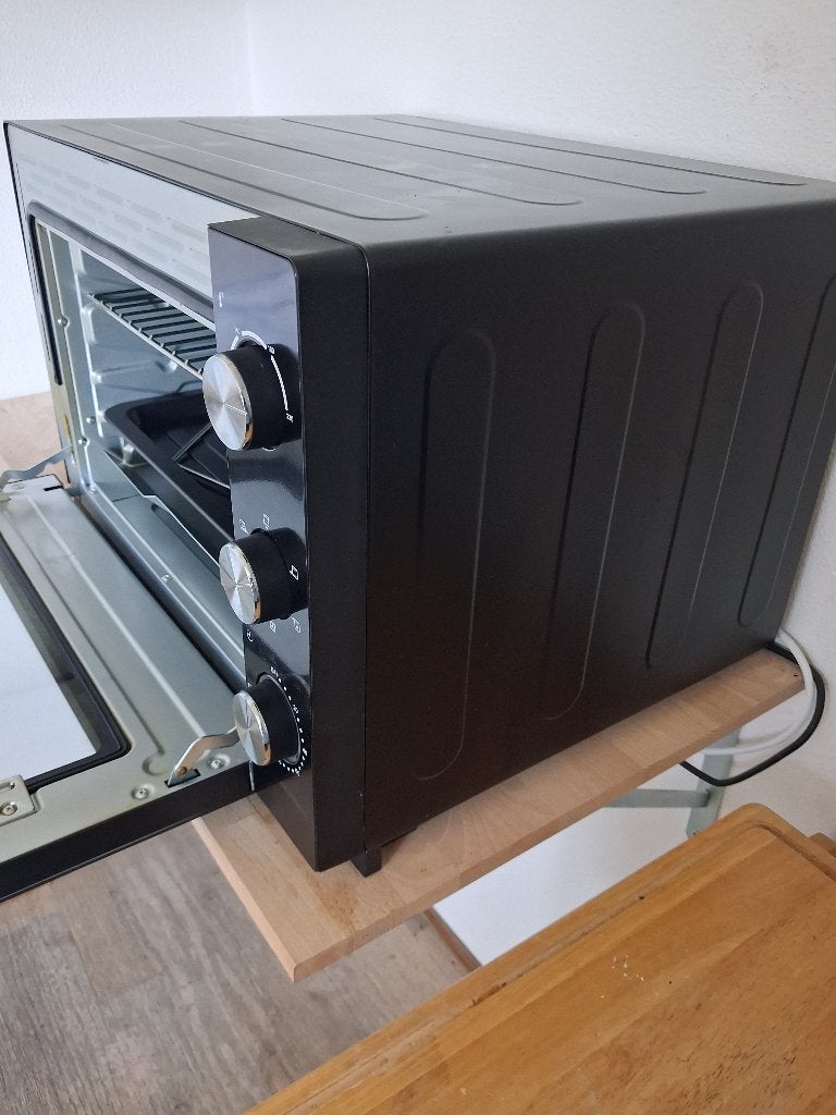 Bak en griloven, Ophalen, Minder dan 85 cm, 4 kookzones, Zo goed als nieuw
