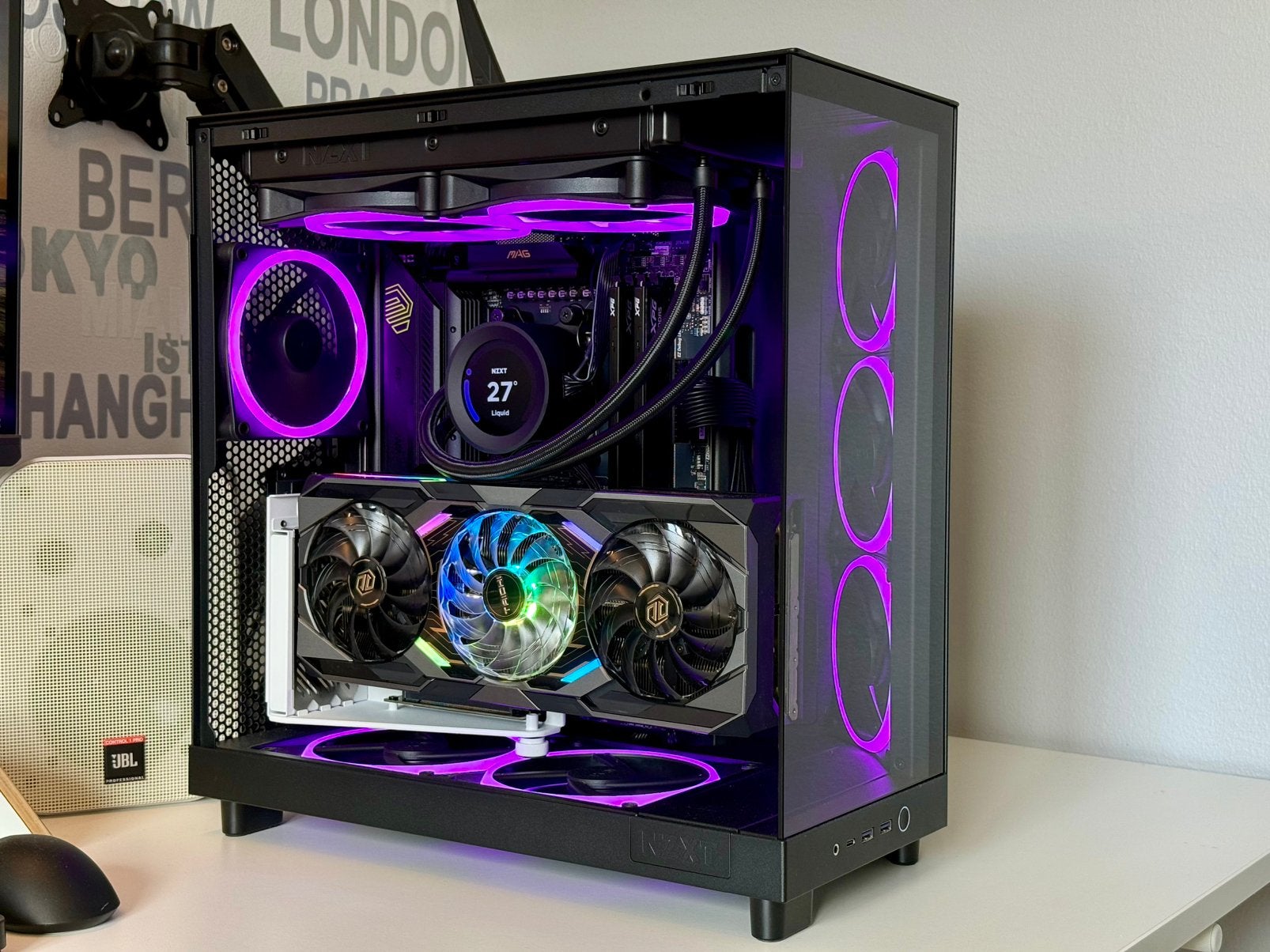 Game PC – Ryzen 7 7800X3D | 9070 XT 16GB | 32GB DDR5 WiFi!, Ophalen, 32 GB, Zo goed als nieuw, AMD Ryzen 7