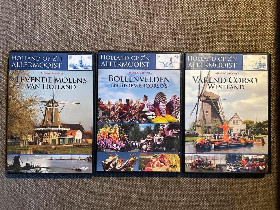 Holland op z'n Allermooist - levende molens/bollenvelden/var, Alle leeftijden, Boxset, Natuur, Ophalen of Verzenden