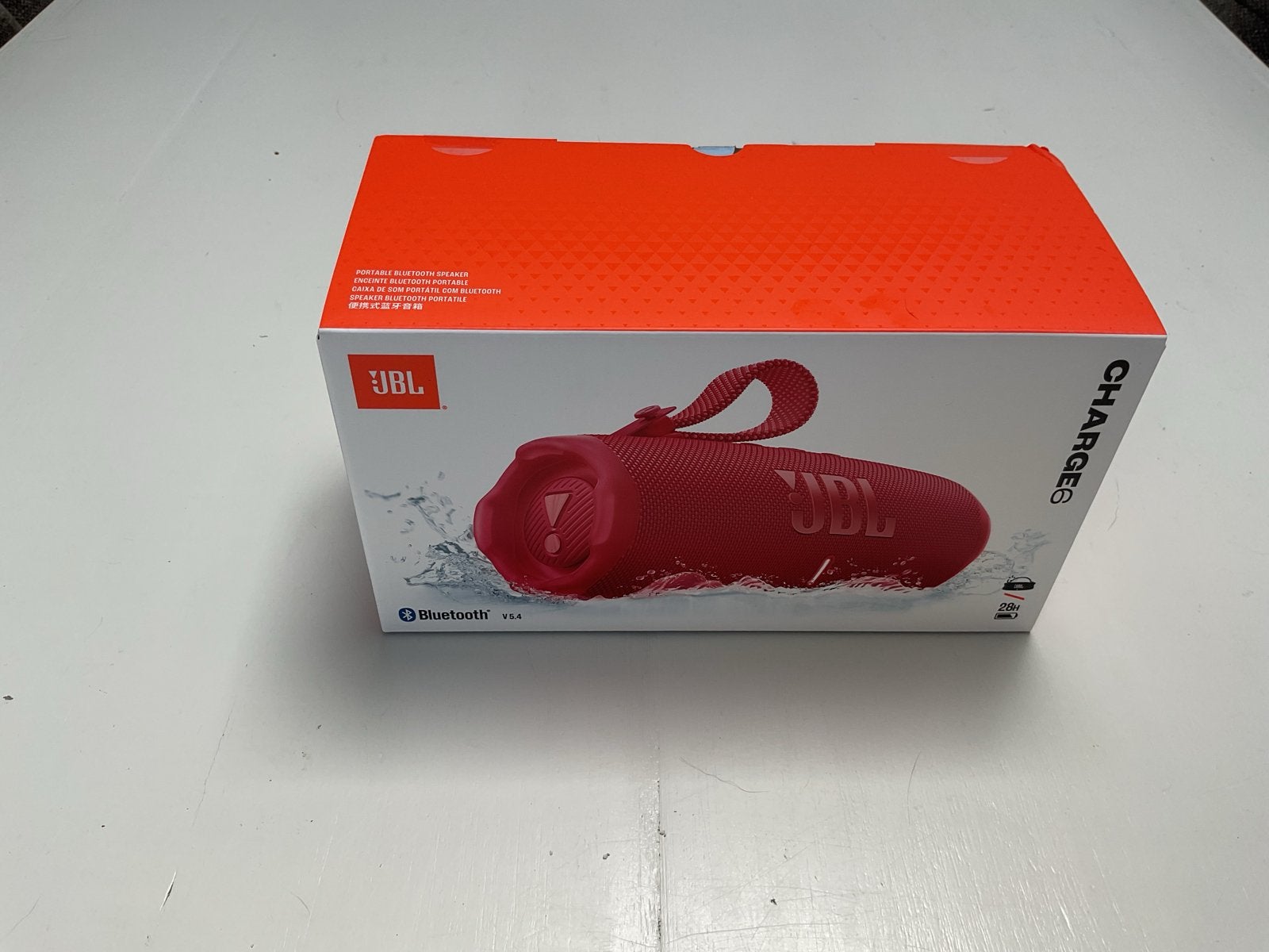 JBL Charge 6 Draagbare Bluetooth Speaker Rood - Nieuw, Ophalen, JBL, Nieuw, Draagbare speaker