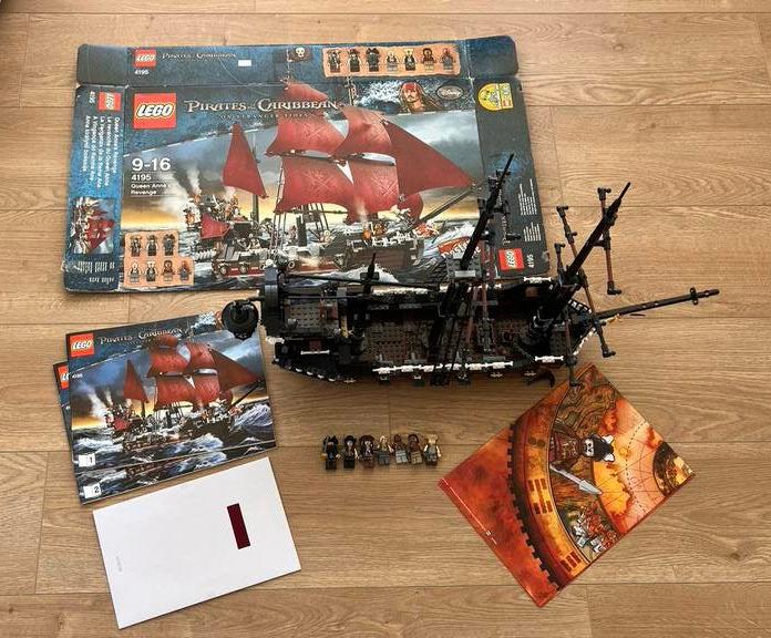 1x Lego Pirates of the Caribbean 4195 Queen Anne's Revenge, Kinderen en Baby's, Speelgoed | Duplo en Lego, Ophalen, Lego, Pirates