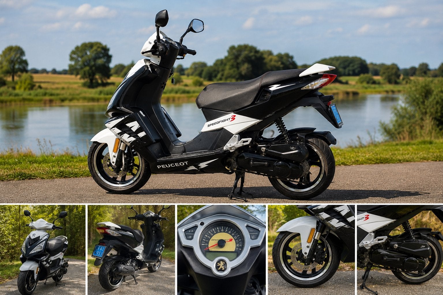 Peugeot Speedfight 3 uit 2013 met 8750km, Ophalen, Gebruikt, Maximaal 25 km/u, Overige modellen