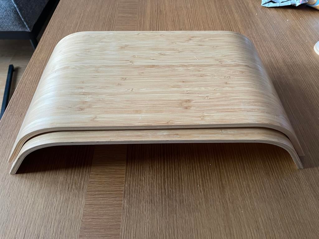 Ikea Sigfinn monitor stand, Computers en Software, Laptopstandaarden, Ophalen, Zo goed als nieuw