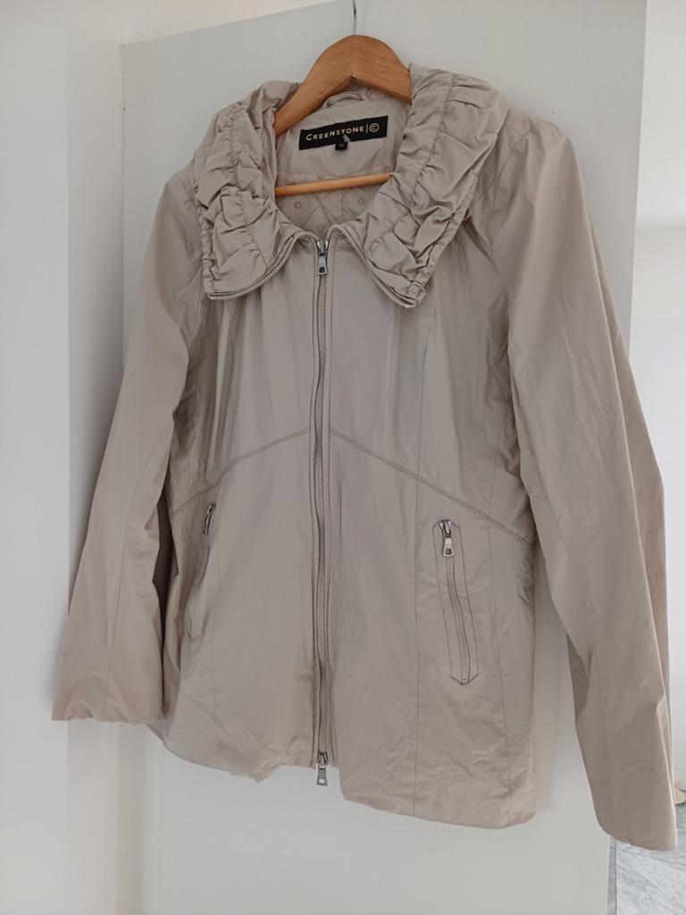 Creenstone jas maat 40 nieuwstaat, Kleding | Dames, Maat 38/40 (M), Beige, Creenstone, Ophalen of Verzenden