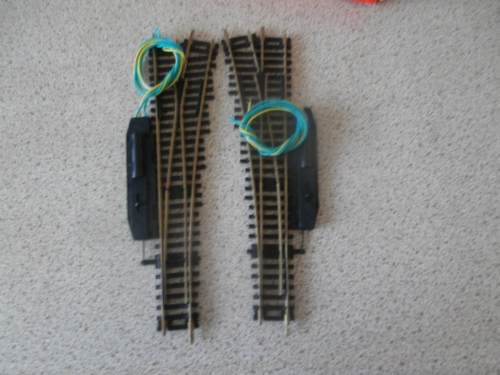 Fratesch gelijkstroom elektrische wissels L+ R 4200-HO, Hobby en Vrije tijd, Overige merken, Gelijkstroom, Rails, Ophalen of Verzenden