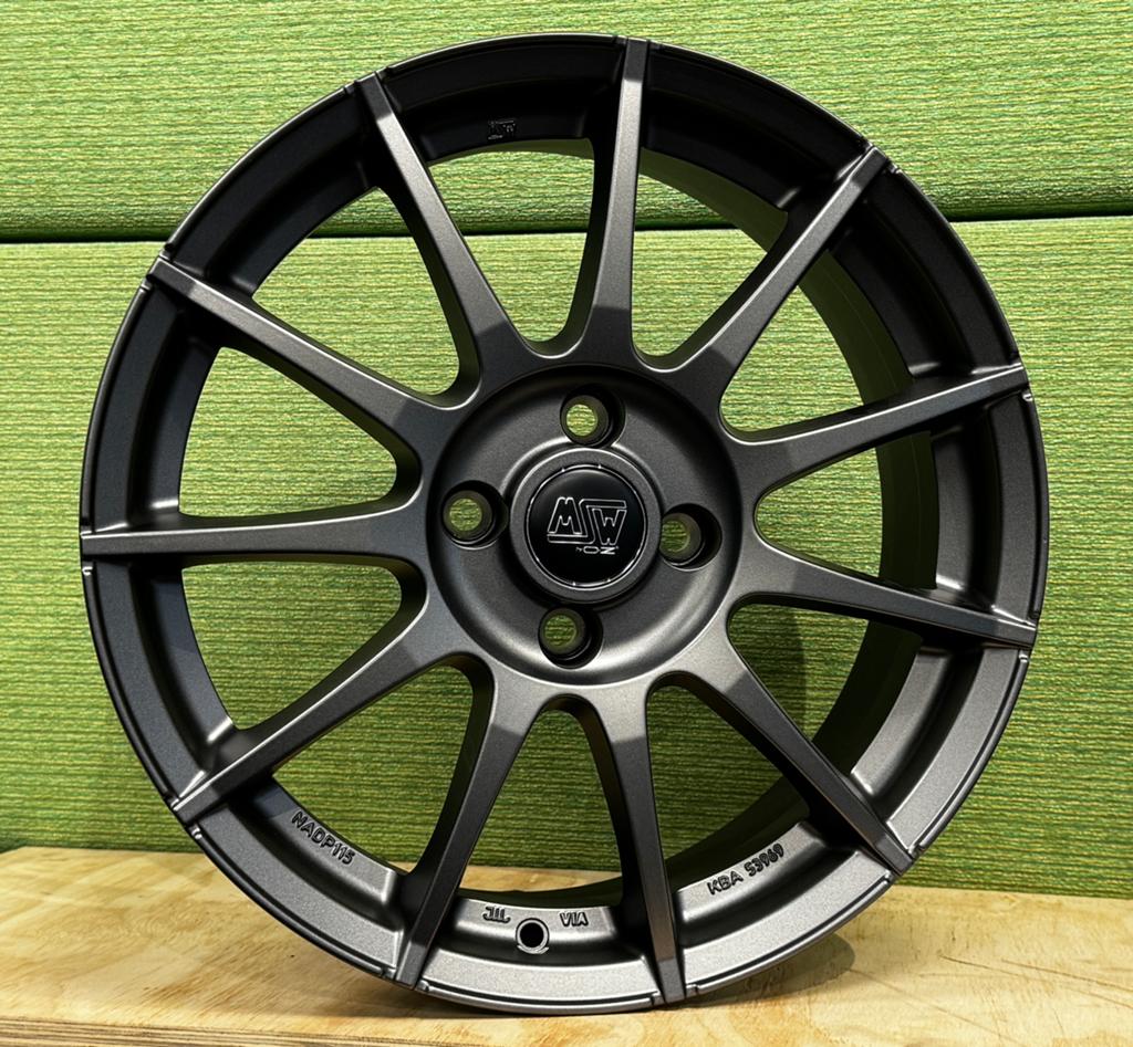 Nieuwe 17 inch 4X108 velgen MSW Ford Fiesta 17" Antraciet, Auto-onderdelen, Banden en Velgen, Ophalen, Velg(en), Info@bandenbunker.nl